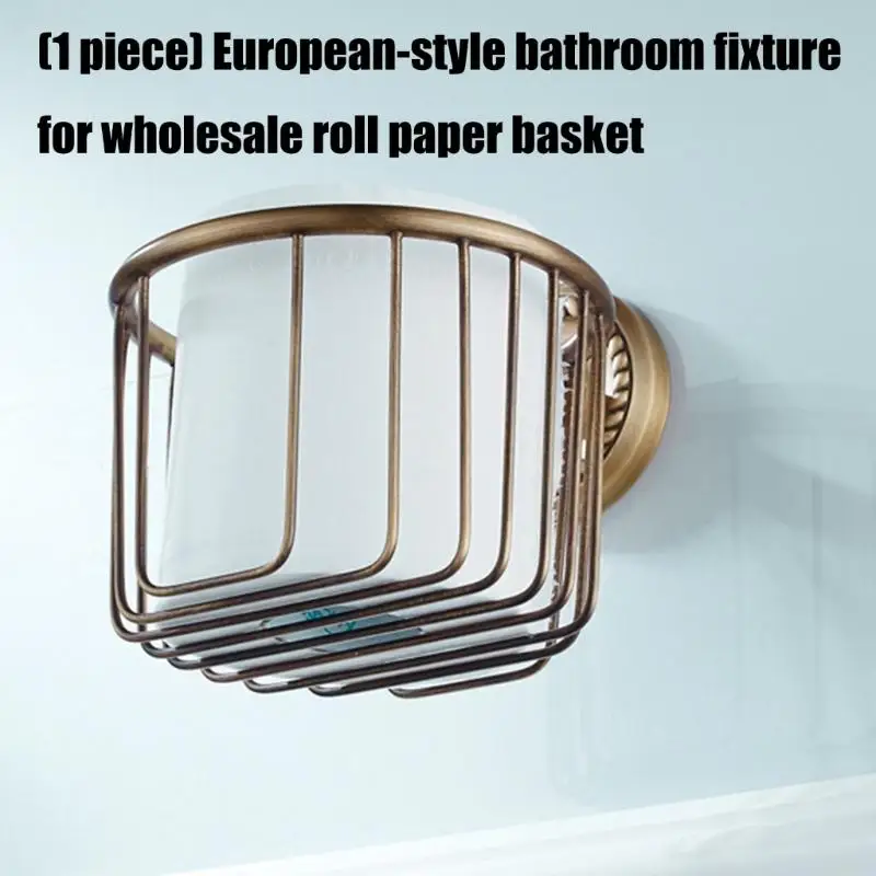 

652F Upgrades Refined Metal Bathroom Paper Dispenser Wall Mounted Storage Solution with Rounded Corner Defense For Homes