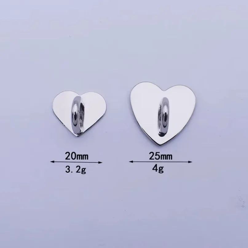 1PC MIni Creative Heart-shaped Mobile Phone Holder Finger Ring Stand Hook Buckle Phone Case DIY Accessories Supplies Party Gifts image 3