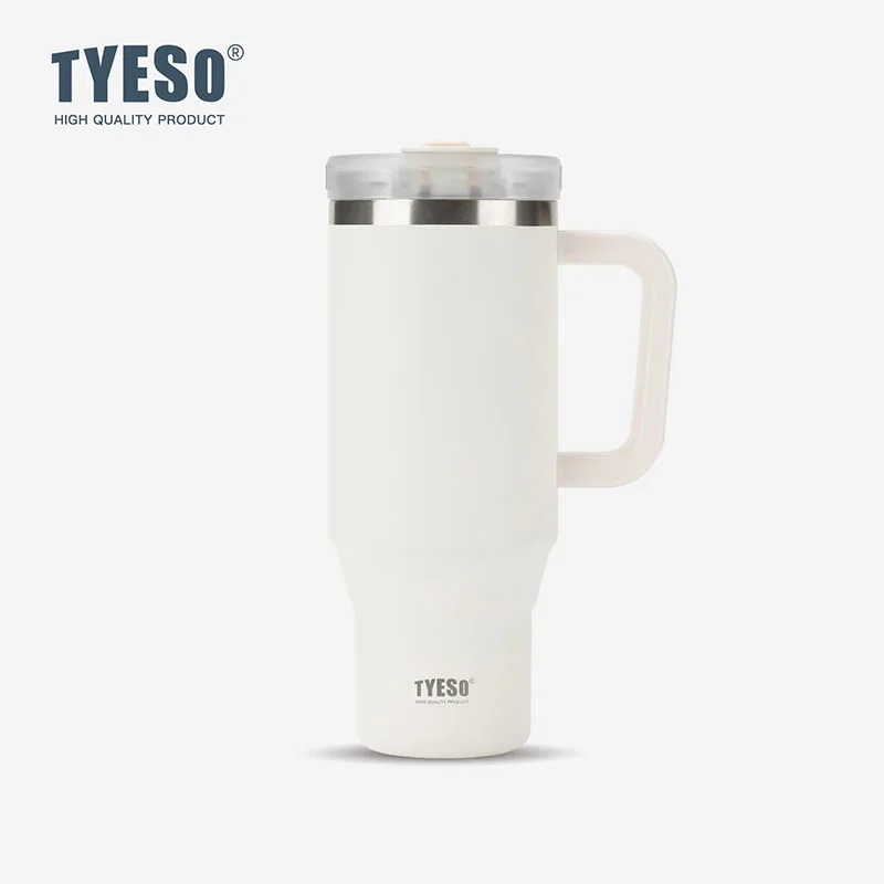 

TYESOTS-8866/TS-8868 Car mounted insulated cup, stainless steel double-layer vacuum large capacity portable handle cup