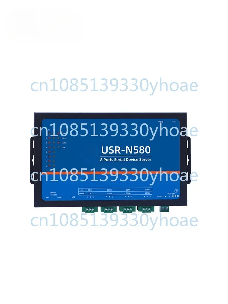 8-Channel serial server MQTT rs485 multi-serial to Ethernet port