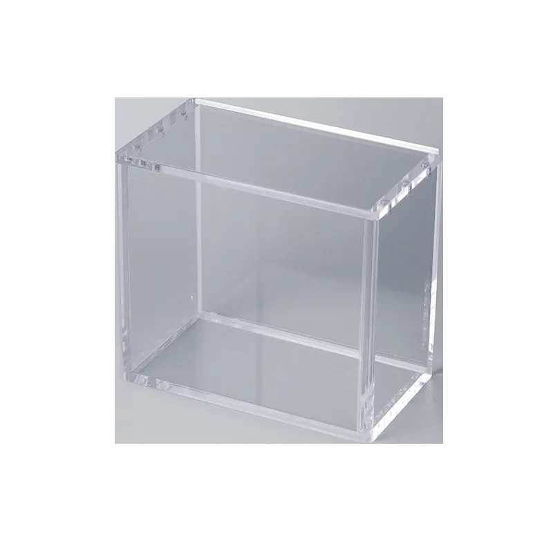 

Acrylic dust-proof cover can be stacked figure box, desktop storage box