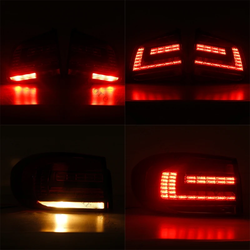 For VW Tiguan 2013 2014 2015 2016 2017 Car Taillamp Assembly Rear Bumper TailLight Brake Stop Reverse Lamp Taillight Accessories