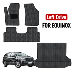 Custom Car Floor Mats for Chevrolet Equinox 2018 2019 2020 2021 2022 2023 2024 Waterproof Car Mats floor Covers Car Accessories