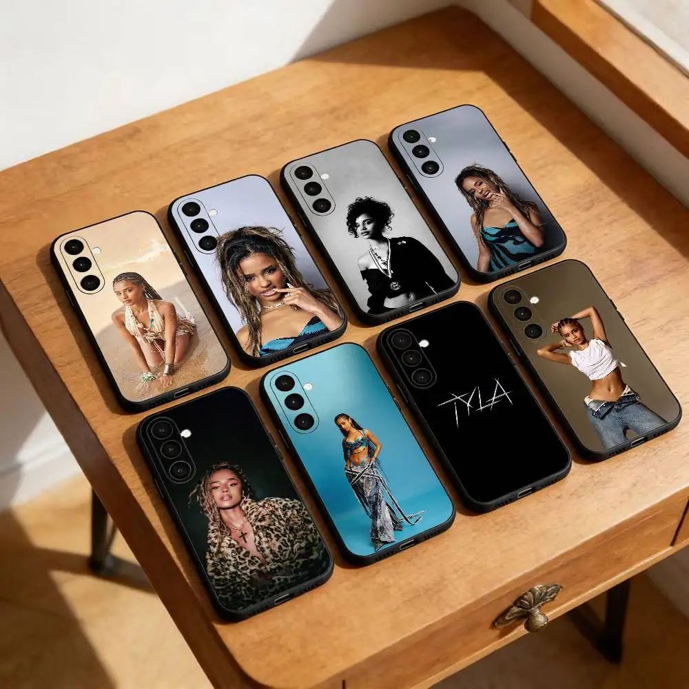 

Tyla Water Phone Case For Samsung Galaxy A20,21s,22,31,32,52,53,72,73,80,91 Soft Black Shell