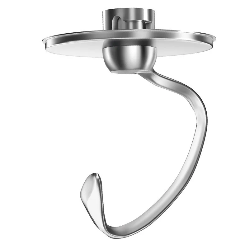 Mixer Attachments For Kitchenaid Qt KA Stainless Steel Dough Hook Egg Beater Mixing Rod
