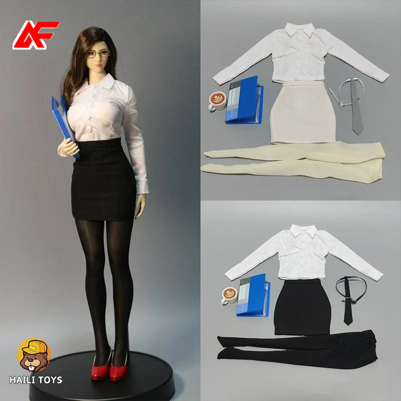 Hailiおもちゃ-オフィス服ユニフォーム秘書、1:6スケール、12 ''tbl ph jo女性アクションフィギュア、ボディドール