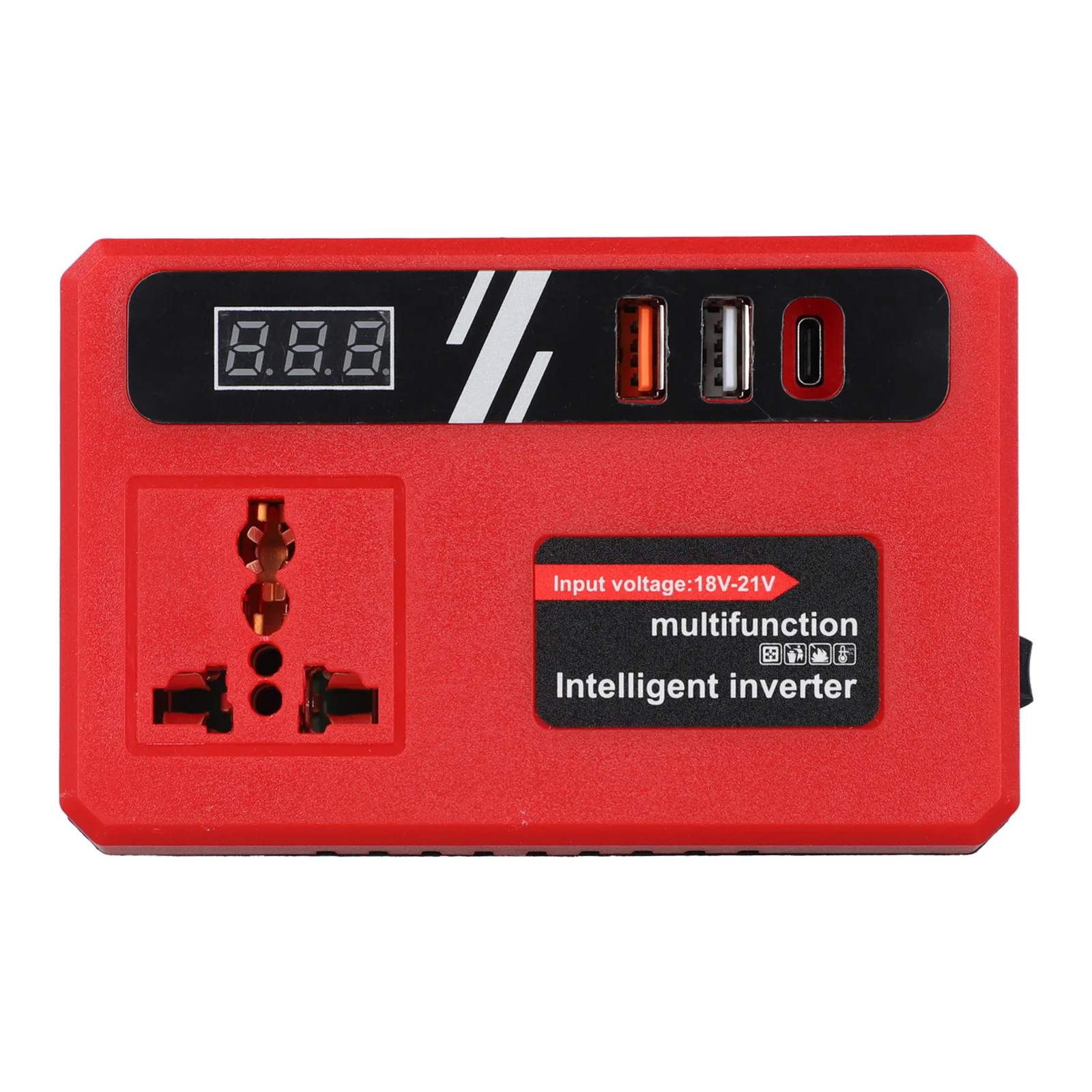 DC Voltage Converter Intelligent Inverter Power Conversion For Devices 120W Power Output 2 USB Ports Overload Protection For A3