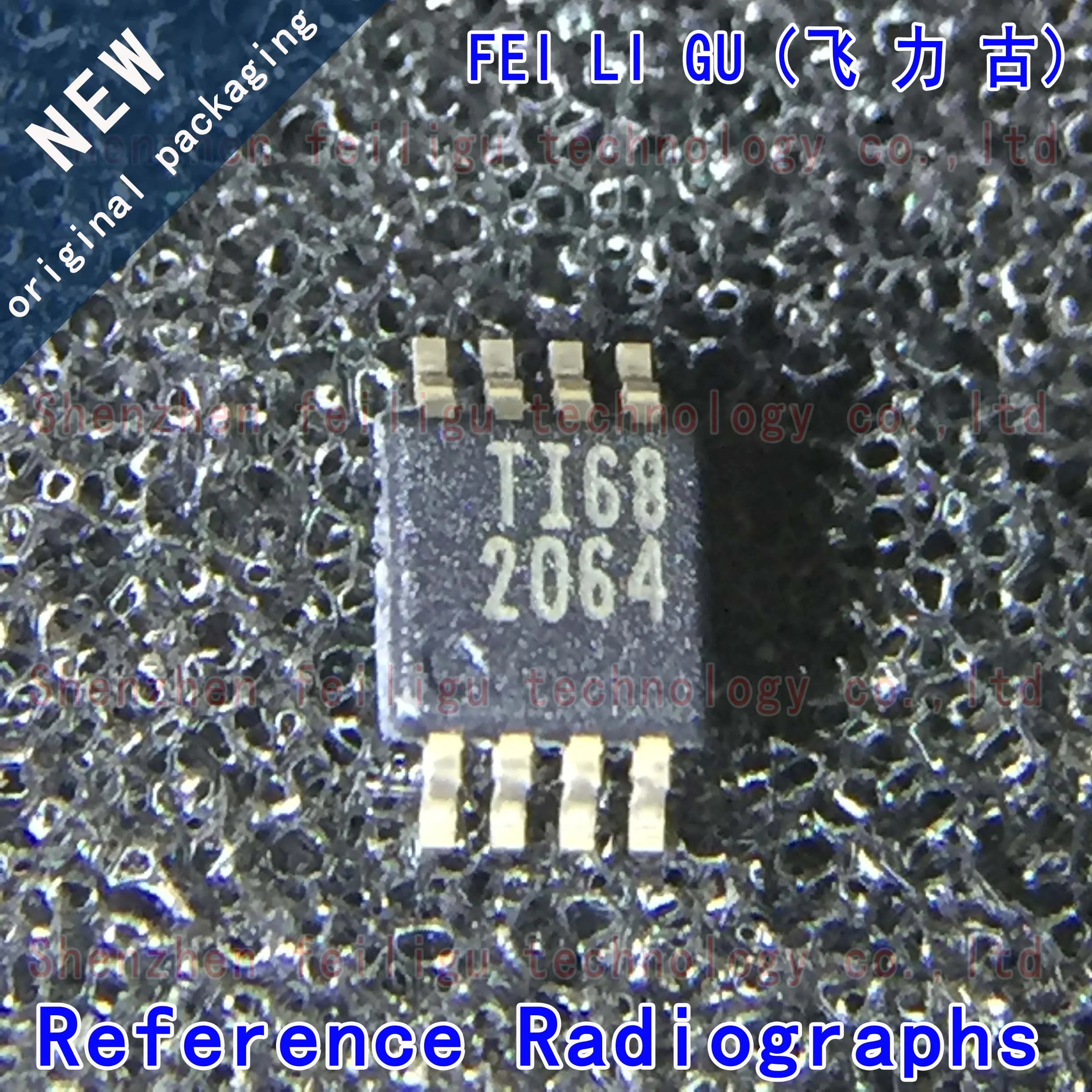 Serigrafia Pacote MSOP8, Power Switch Driver Chip, 100% Original, TPS2064DGNR, TPS2064DGN, TPS2064, 1-30pcs, Novo