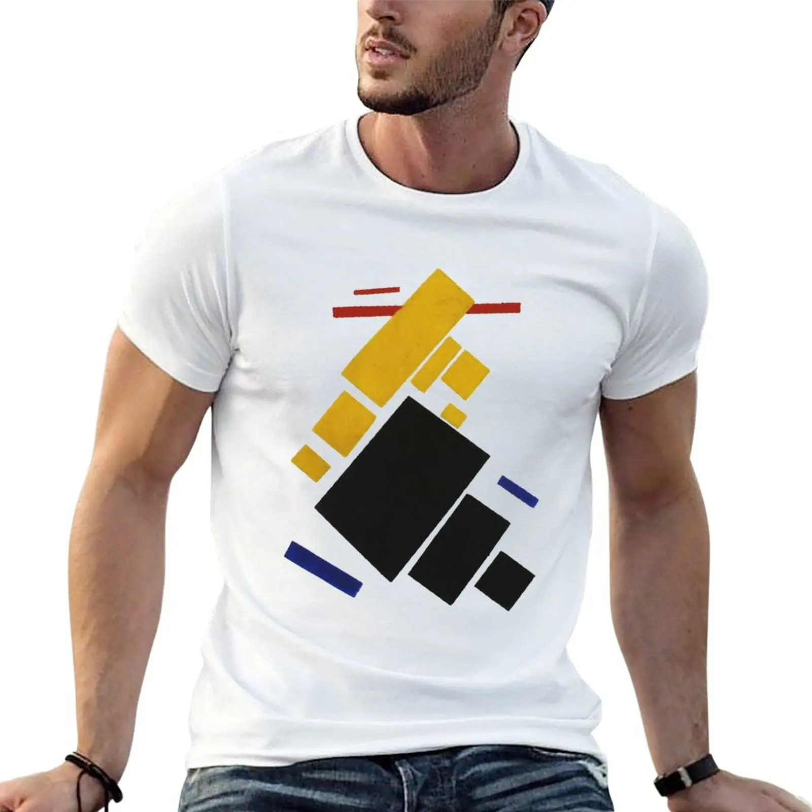 HD - Suprematist composition. Airplane flying, by Kazimir Severinovich Malevich 1915 High Definition T-Shirt
