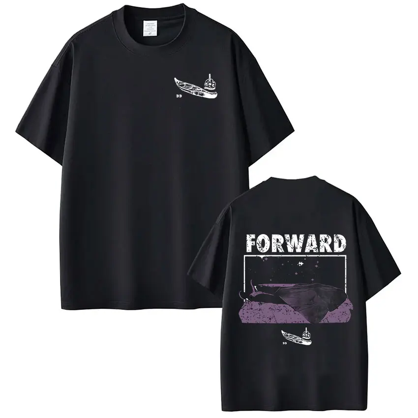 T-shirt squelette Forward Observations Group pour hommes et femmes, vêtements de mode d'été en coton décontracté, t-shirt surdimensionné Y2K, streetwear