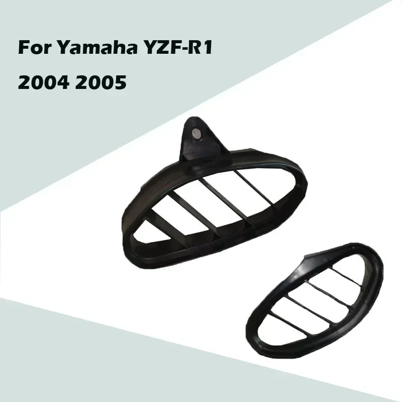 

For Yamaha YZF-R1 2004 2005 Motorcycle Left and Right Air Intake Pipe Network ABS Injection Fairing YZF-R1000 04 05 Accessories