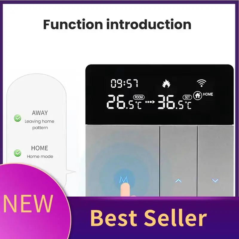 

ABLU-AVATTO Tuya Wifi Smart Thermostat 100-240 V Remote Electric Control,Google Home Yandex