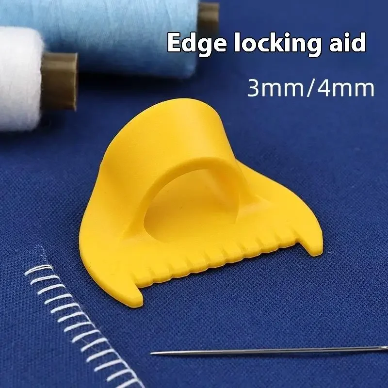 5/10/20 قطعة أداة خياطة مطبوعة ثلاثية الأبعاد سهلة الإمساك للمبتدئين كبار السن أداة خياطة يدوية بلاستيكية تمنع تخطي الغرز