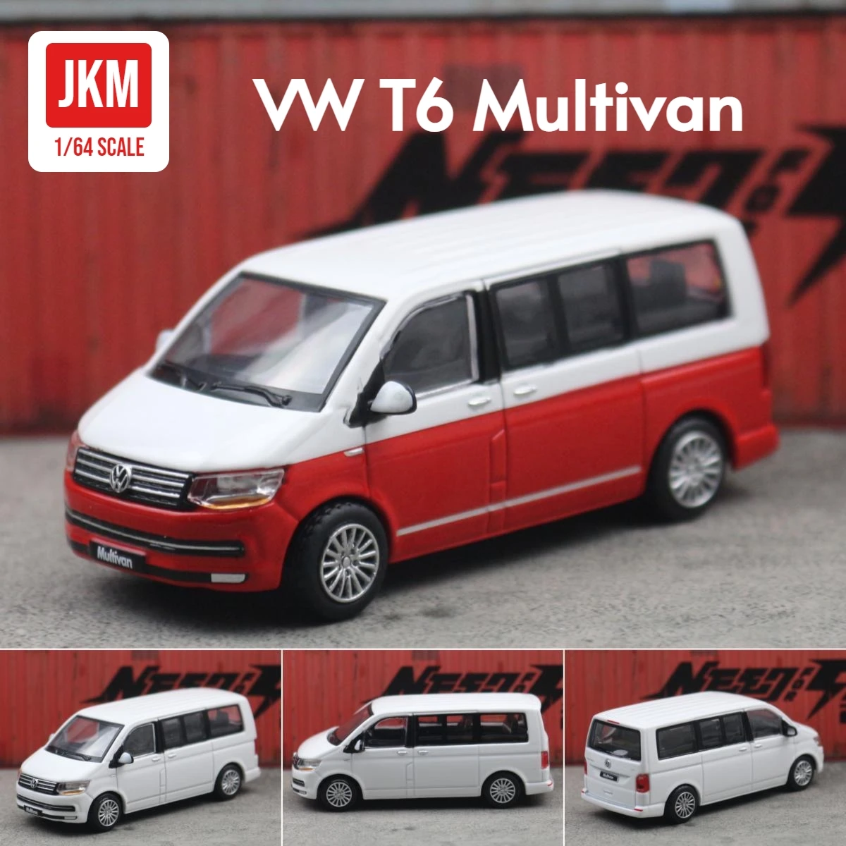 1/64 Volkswagen T6 Multivan MPV Van Miniature Model 1:64 Free Wheels Toy Car Vehicle Diecast Alloy Collection Gift For Boys Kid