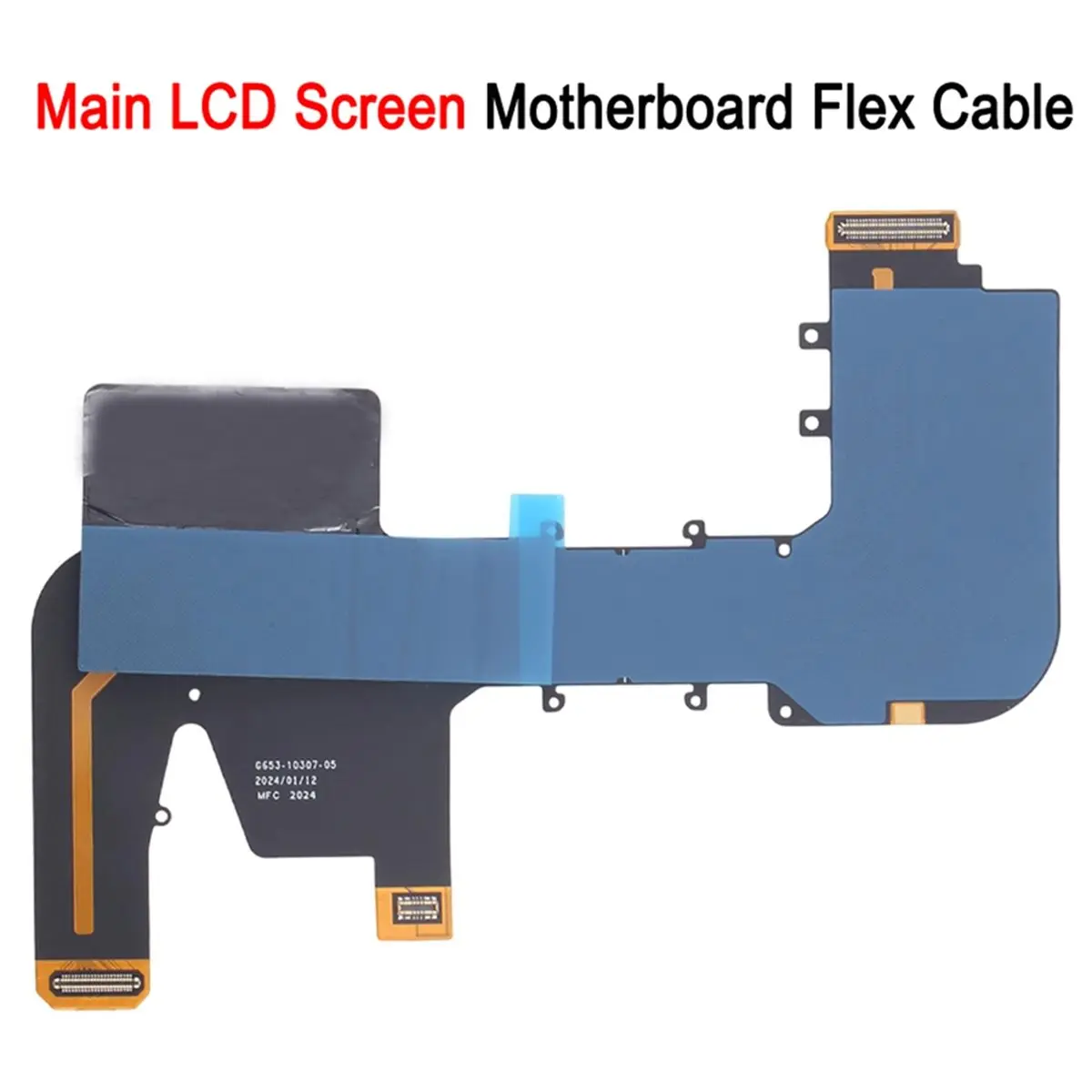 LCD Flex Cable for Pixel 9 Pro Fold GGH2X GC15S, Main LCD Screen / Secondary Screen Motherboard Flex Cable B