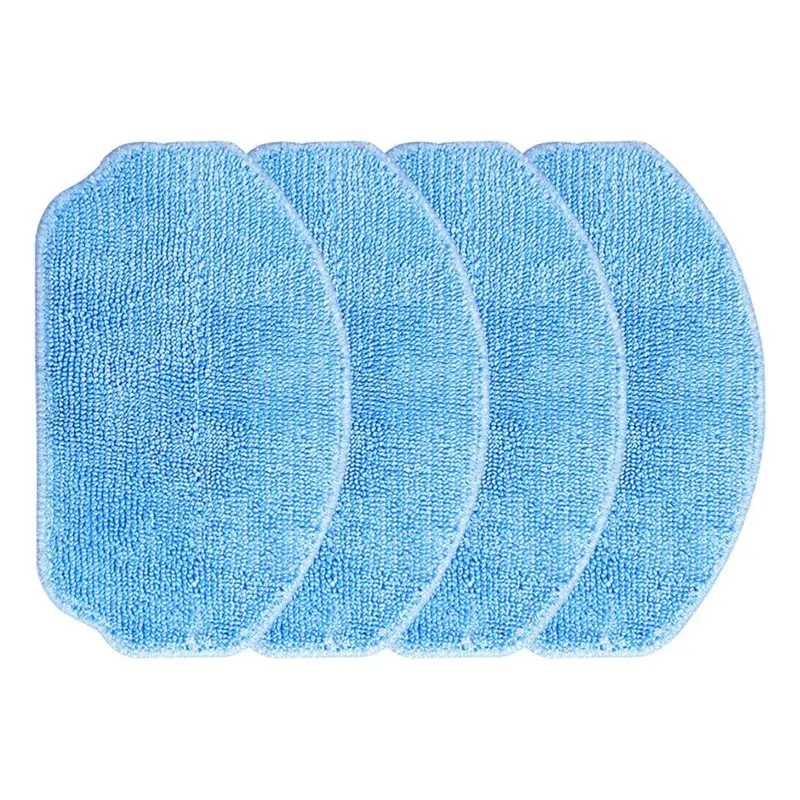 Qualidade Benchmade para limpeza eficaz de pisos - Conjunto de panos de microfibra de reposição (4 peças) para Cecotec para Conga 999 Robot V