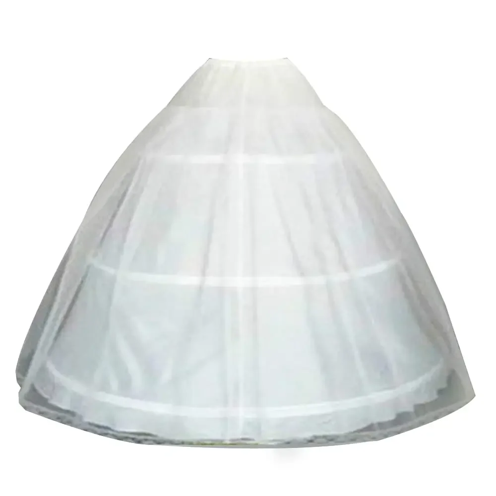 

Sexy yet Contemporary 3 Hoop Petticoats for Women Underskirt Crinoline for Wedding Dresses Bridal Gowns Half Slip Plus Size