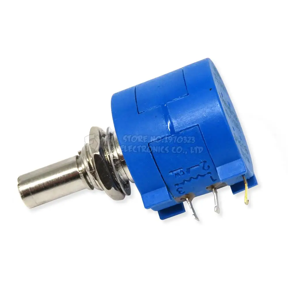 1PCS 3590S Potentiometer 1K 2K 5K 10K 20K 50K 100K ohm Potentiometer Adjustable Resistor 3590 102 202 502 103 3590S-2
