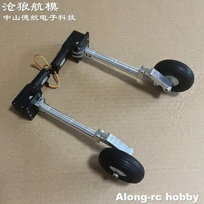 Train d'atterrissage latéral à genoux, amortissement principal rétractable, hauteur 118 – 218mm, roue de 2.25 pouces pour modèle de bricolage de 3 à 6kg, pièce d'avion Jet EDF RC