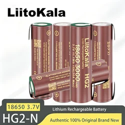 10PCS Liitokala New Original HG2 18650 3000mAh battery 18650HG2 3.6V discharge 20A dedicated For hg2 Power Rechargeable battery