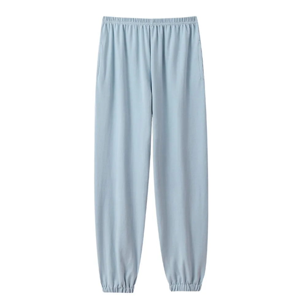 Solid Color Thin Pajamas Pants Loungewear Nightwear for Woman Home Wear New Spring Summer Sleepwear for Sleeping Pyjamas Pants