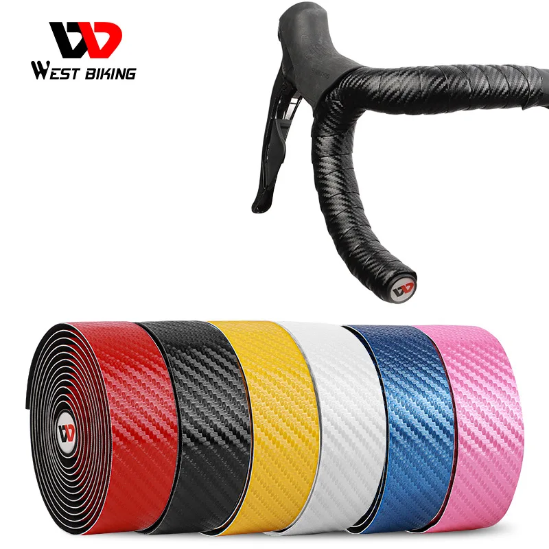 

WESTBIKING Bike Handlebar Tape EVA PU Road Bicycle Shock-absorbing Wear-resistant Surround Protection Composite Fabric Anti-slip