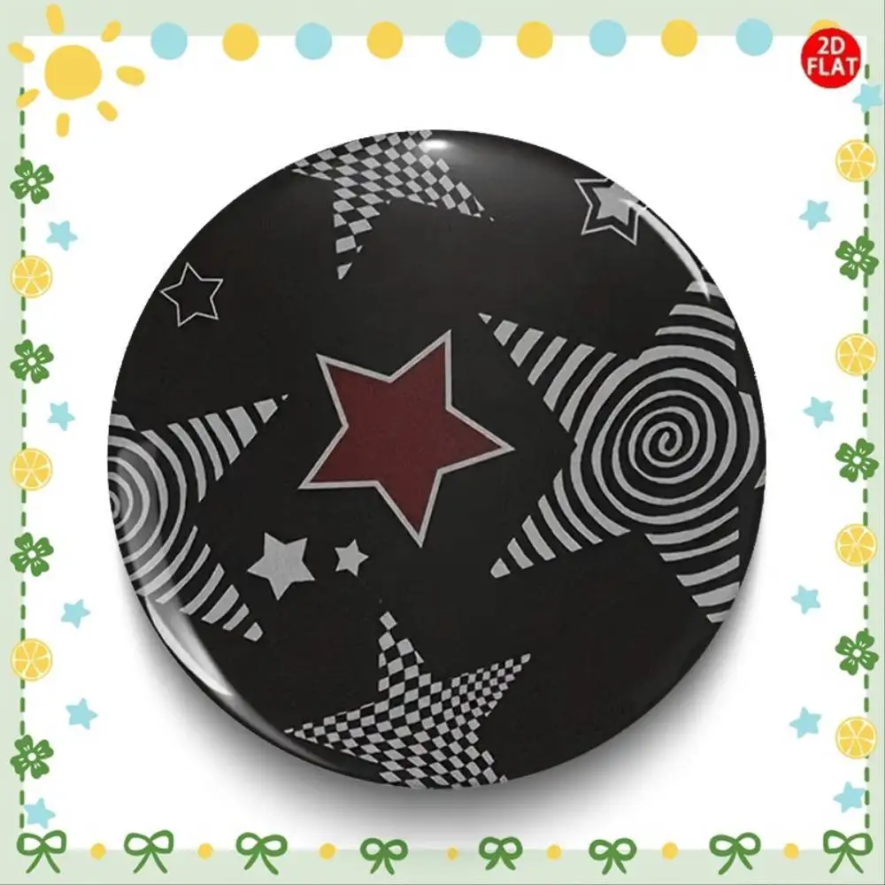 Five Pointed Star Brooch Pin Badge Retro Classic For Jeans Clothes Backpacks Hats Collectible Gift S