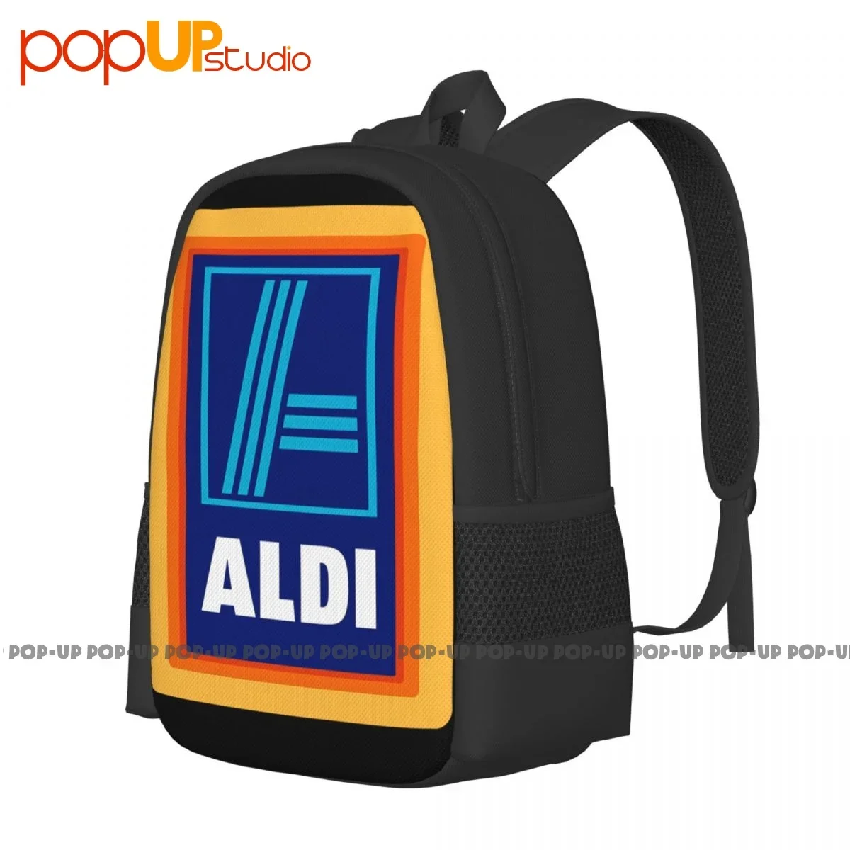 Aldi Market tas ransel kapasitas besar, tas penyimpan makanan Softback kapasitas besar untuk perjalanan