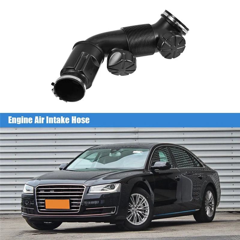 

1 PCS Car Engine Air Intake Hose Replacement Parts For D4 A8 Quattro 2013-2018 3.0T 4H0 129 616 M