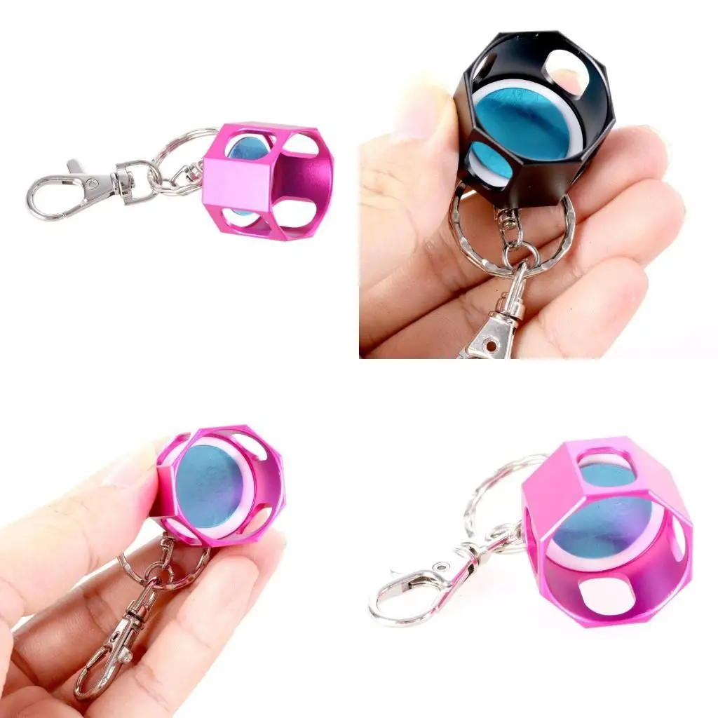 

652f Портативный бильярд -держатель мела коробки алюминиевый мела кармана с корпусом для хранения кармана для хранения в кармане