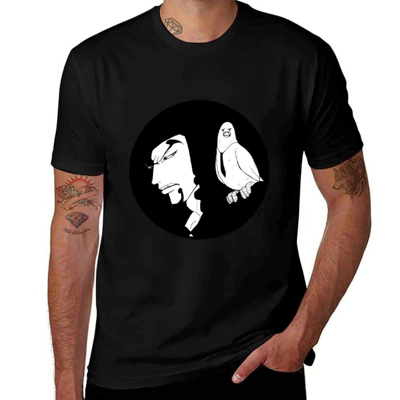 

Rob Lucci T-Shirt anime figures topping clothes mens fashion