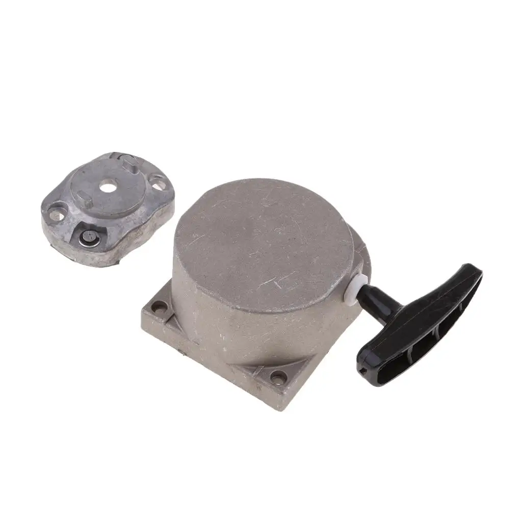 Alloy Pull Start Starter Kit Metal Handle for 49cc 70cc Engine Motor Bicycle Electric Bike Accessory