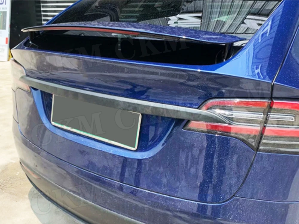 

Углеродное волокно для Tesla Model X SUV 2020, автостайлинг, украшение для задней двери багажника, накладка, наклейка, ABS, карбоновый вид, Bodykits