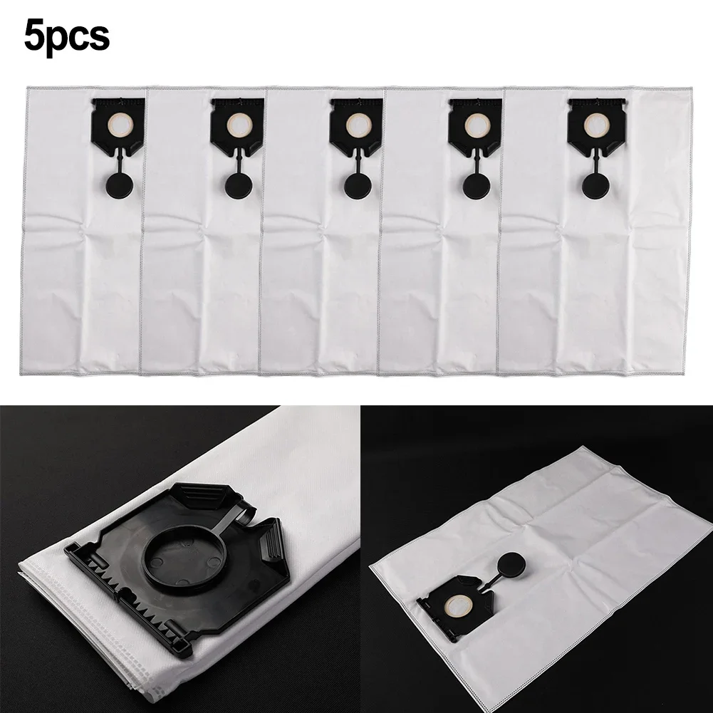 

5PCS Dust Bags Vacuum Non-Woven Filter Replacement For Karcher NT 40/1 NT 50/1 Tact 2.889-155.0 Vacuum Cleaner Accessories