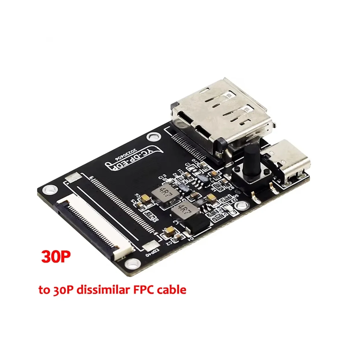 2025+DP to EDP 4K 120HZアダプタープレート DIYモニター 4Kドライバーボード 2k 1080 40ピン 0.5mmピッチ ポータブルモニター用 30ピン