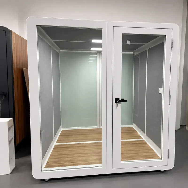 Portable Soundproof Booth for Live Streaming Mobile Phone Calls Home Piano Drum Recording Studio Office Privacy Pod