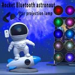 Nebula New Rocket Astronaut Sky Projector Lamp Bluetooth APP control white noise box RGB atmosphere night light