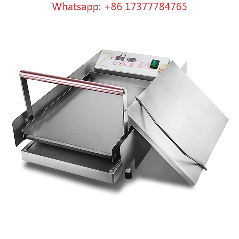 Fast Food Shop Bread Oven Hamburger Toaster, 110V 220V Burger Panini Hot Dog Warmer Machine