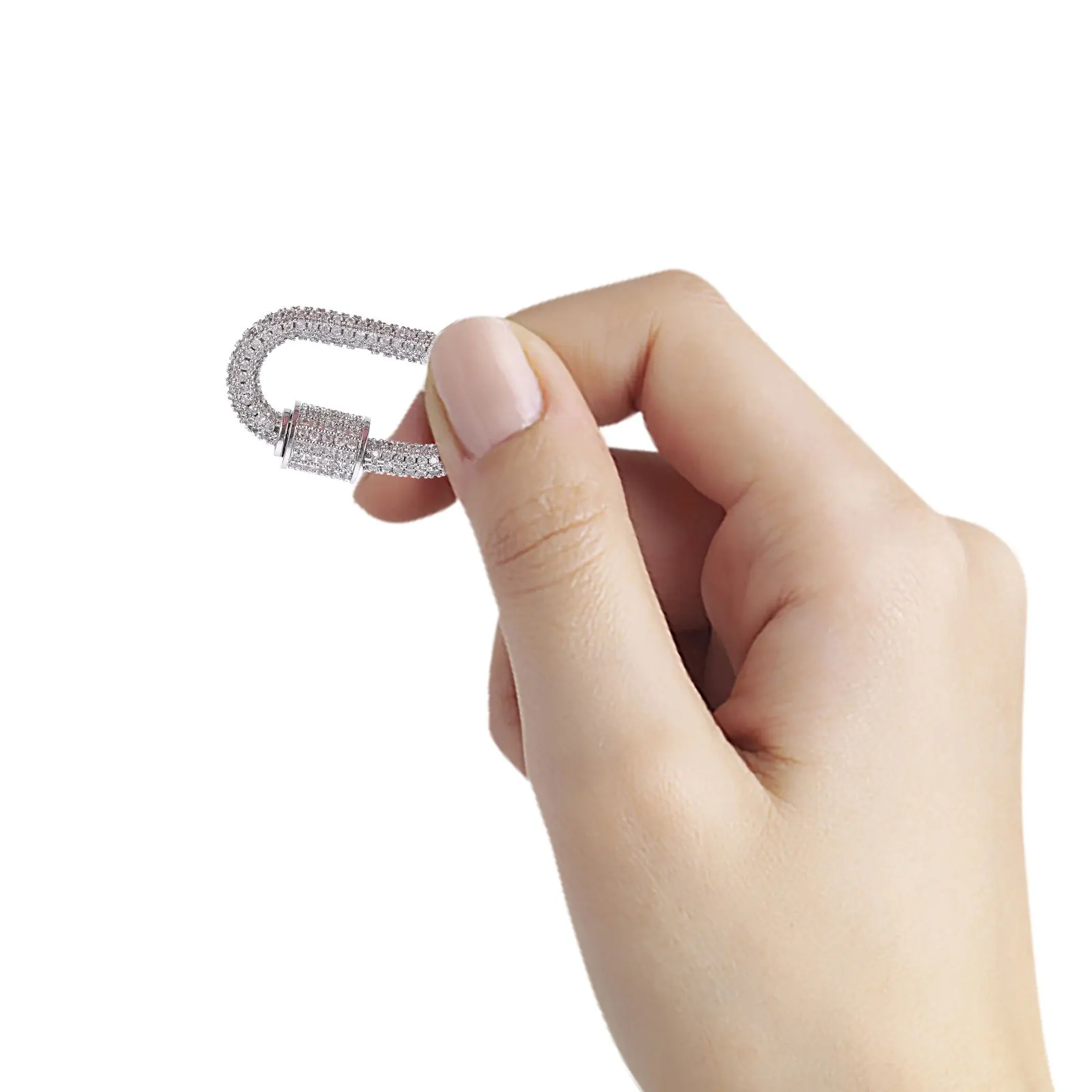 

Застежка для ожерелья, прочный разъем для ювелирных изделий премиум-класса, маленький легкий многофункциональный разъем для изготовления ювелирных изделий своими руками