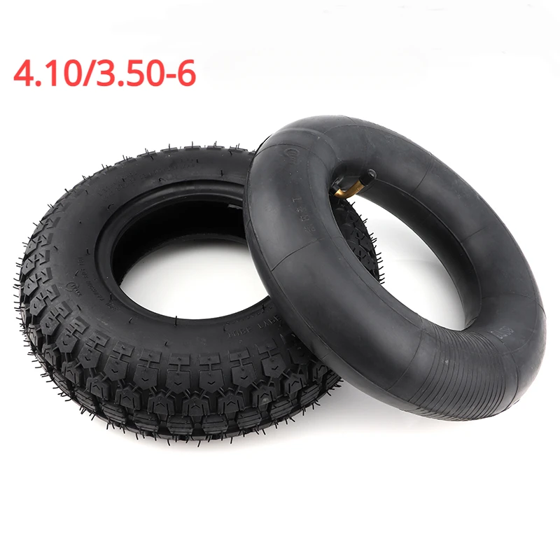 

For Scooter Tires 6 Inch Lawn Mower and Snow Mud Tires 4.10/3.50-6 Inner and Outer Tires