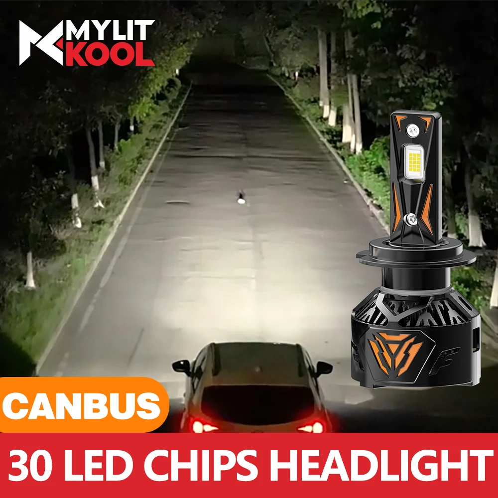 

Upgraded 30 LED Chips H7 LED Headlight Strong Light 3000W Car Lights Bulbs H4 H11 Car 9005 HB3 9006 HB4 H1 H3 880 Auto Fog Lamp