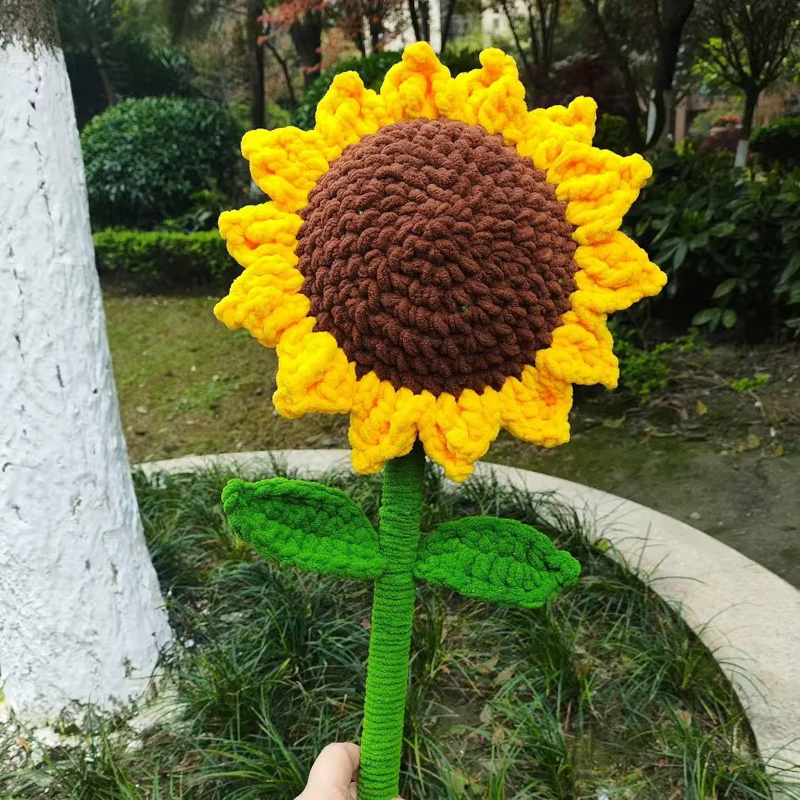 Ramos de girasoles y rosas de peluche suaves de 45cm, decoración de mesa para el hogar, regalos creativos para el Día de la madre, cumpleaños, Navidad y graduación