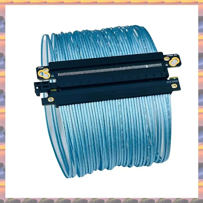 (Flash Sale) PCIE 4.0 X16 GPU Graphics Card Extension Cable PCI-E 4.0 32GB/S 12PIN Silver-Plated Cable For 3090 Graphics Card #4