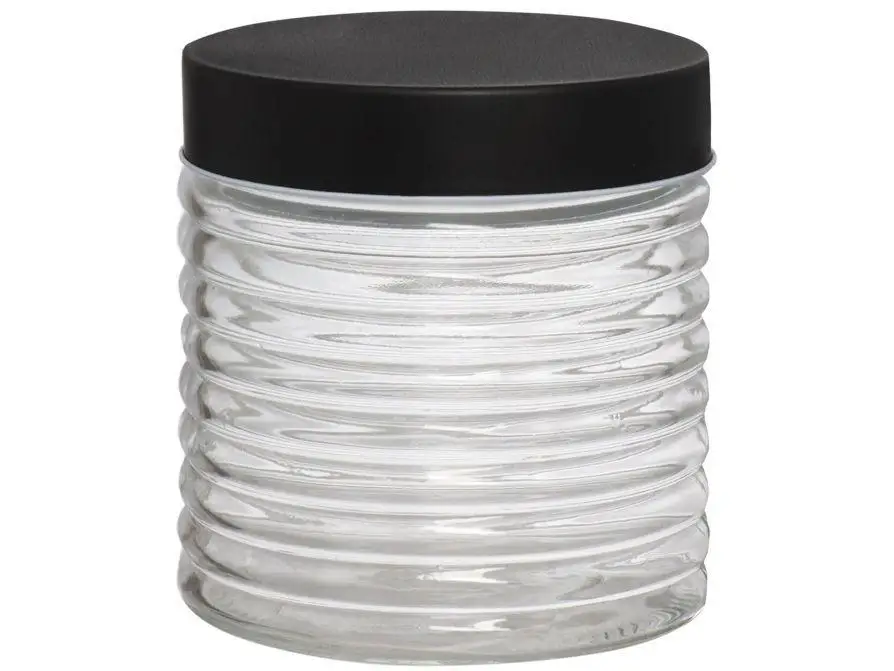 Features Hauskraft Glass Pot with Round Lid 800ml Fontana