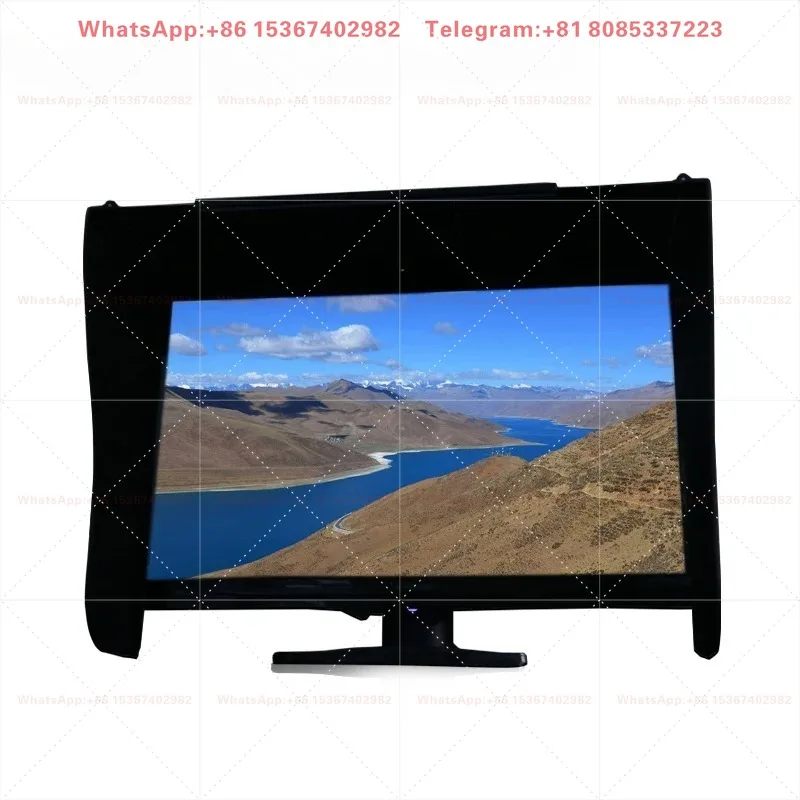 Desktop computer screen monitor light shield light shield anti peeping 17-27 inch retractable