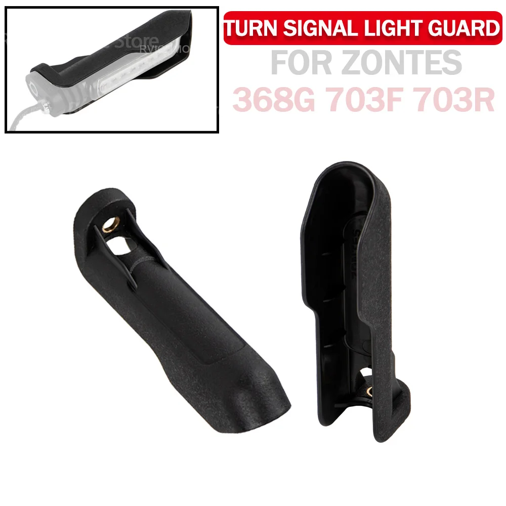 For ZONTES 368G 703F 703R 703RR ZT 368G Motorcycle Front Rear Turn Signal Light Shield Led Cover Anti-scalding Turn Lamp Cover
