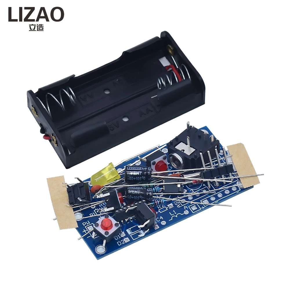 LIZAO 76-108MHz FM Stereo Radio Receiver Module DIY Kit DC 1.8V-3.6V Wireless PCB Circuit Board Module