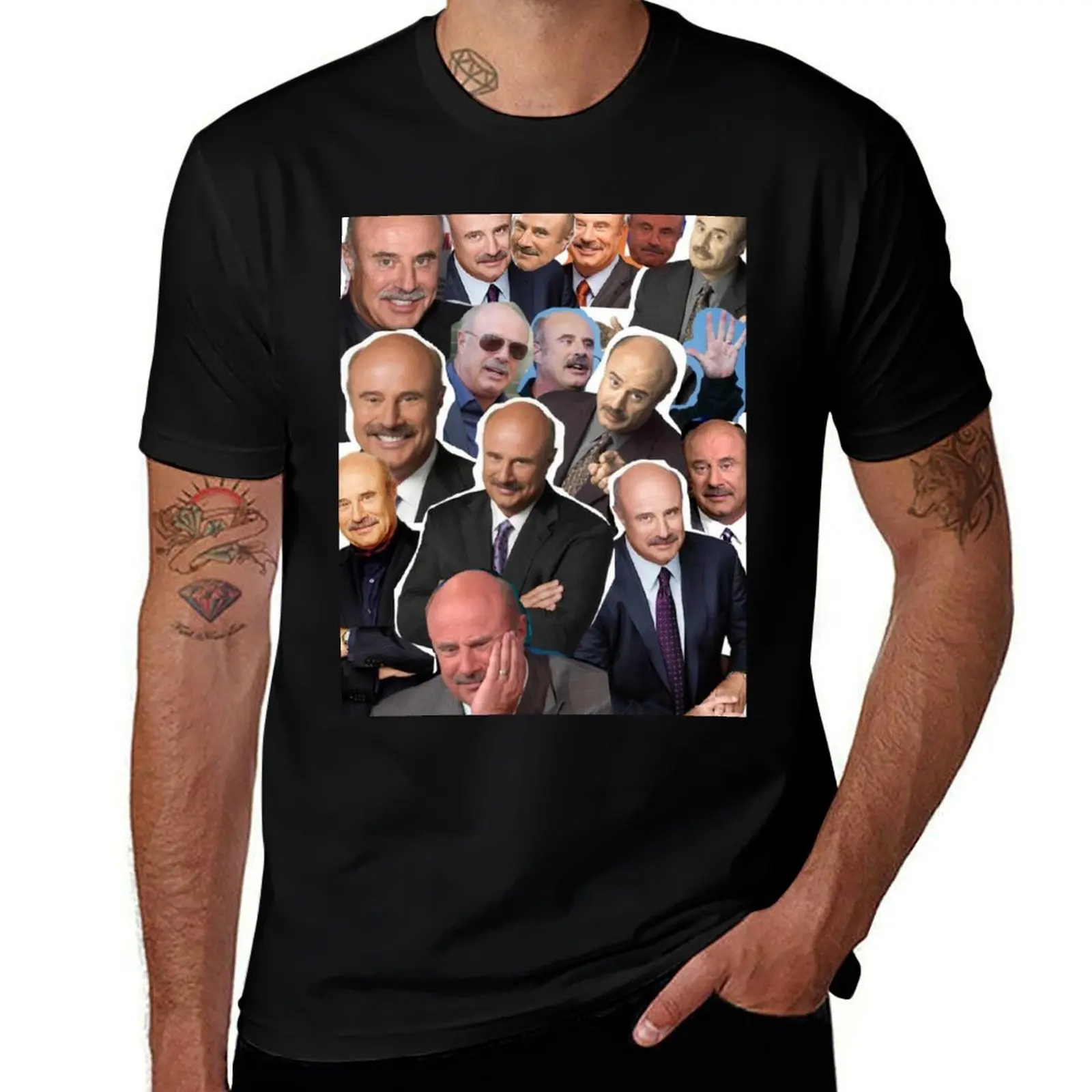 Dr Phil T-Shirt Big and Tall Short Sleeve Tee T-Shirt