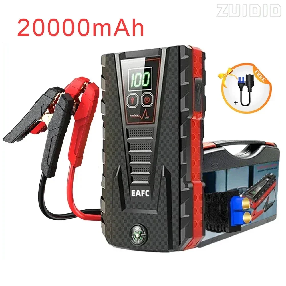 

Car Jump Starter Device 99800mAh Portable Jump Start Power Bank 1200A 12V Battery Charger Auto Emergency Booster Starting Device