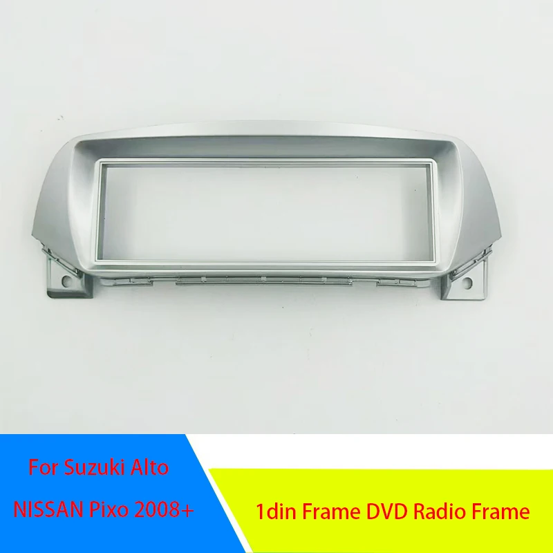 

Для Suzuki Alto NISSAN Pixo 2008+ Автомобильный радиоприемник Fascia Stereo 1din Frame DVD Radio Face Plate Surround Dash Fit Kit InstallPaddle